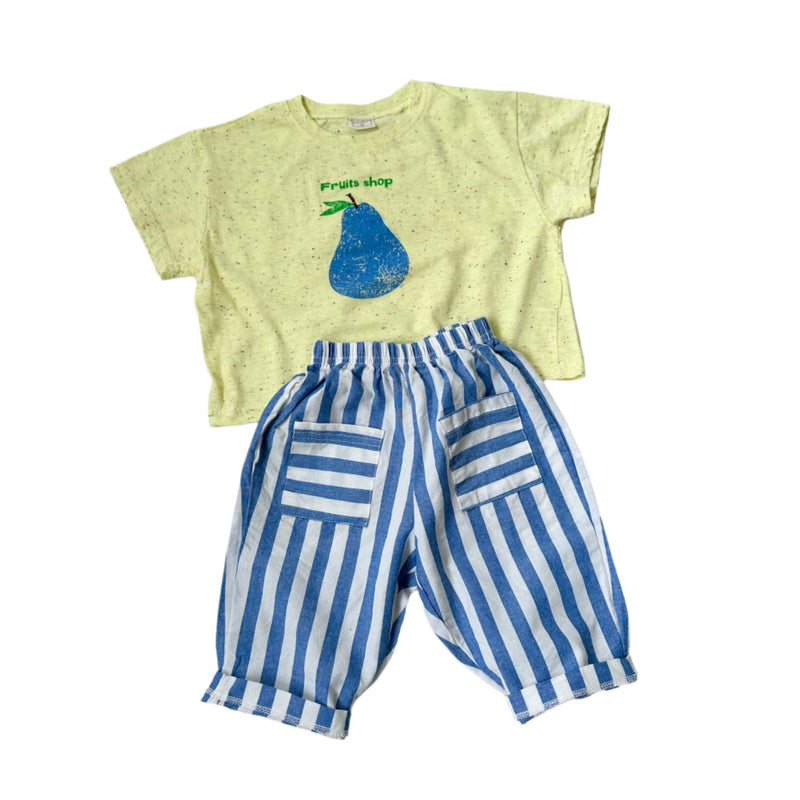 Speckled pear tee - Yellow