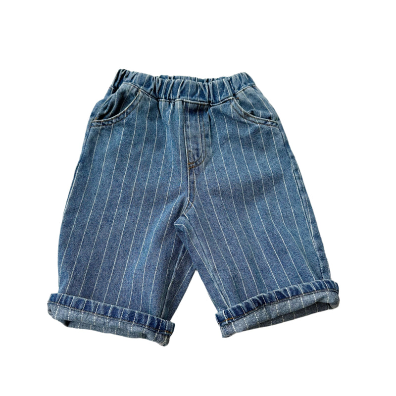 Bebe striped denim - Blue