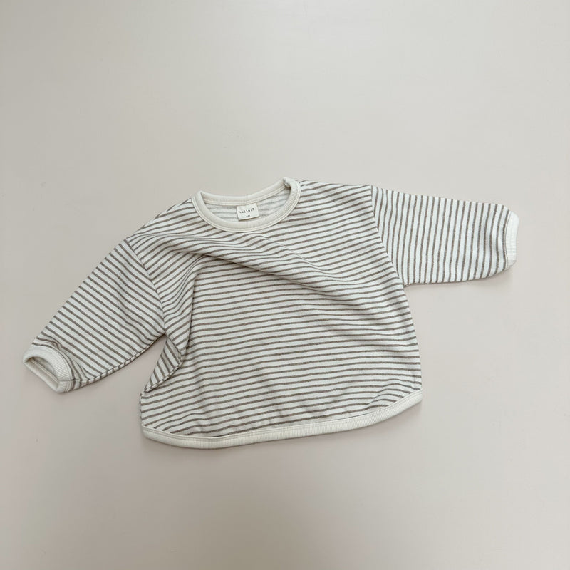 Bebe bam bam striped sweater - Cream/beige