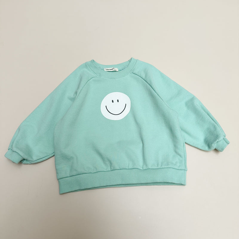 Smile sweatshirt - Mint