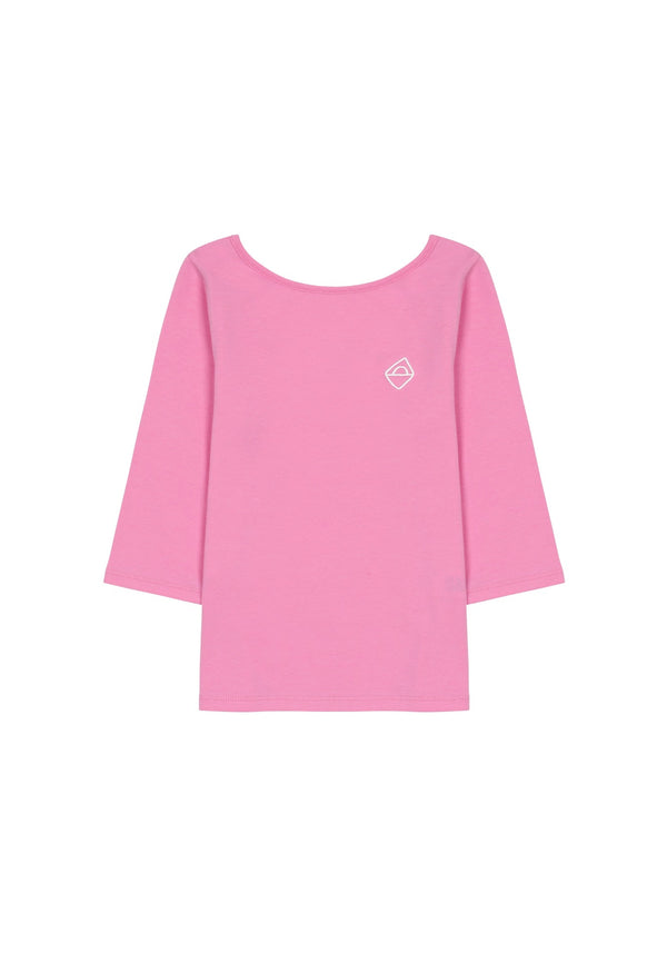 Scoopneck ballerina tee - Pink