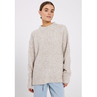 Filine knitted sweater - Light beige