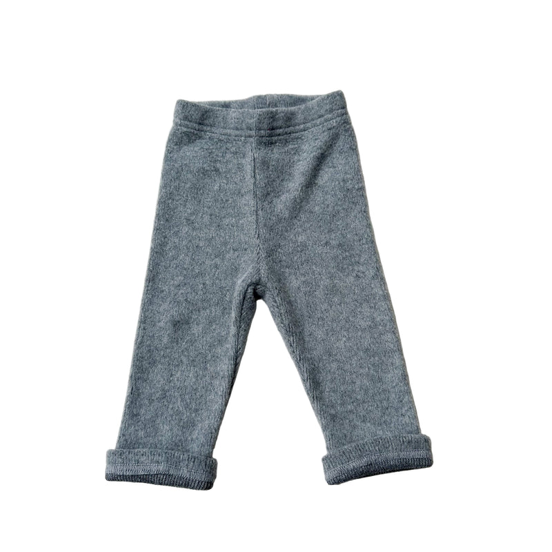 Bebe fleece leggings - Grey melange