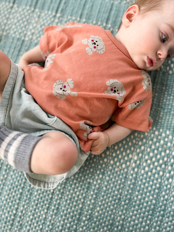 Puppy tee - Orange