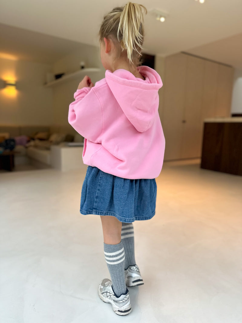 Kids izubird sweatshirt hoodie - Vintage cotton candy