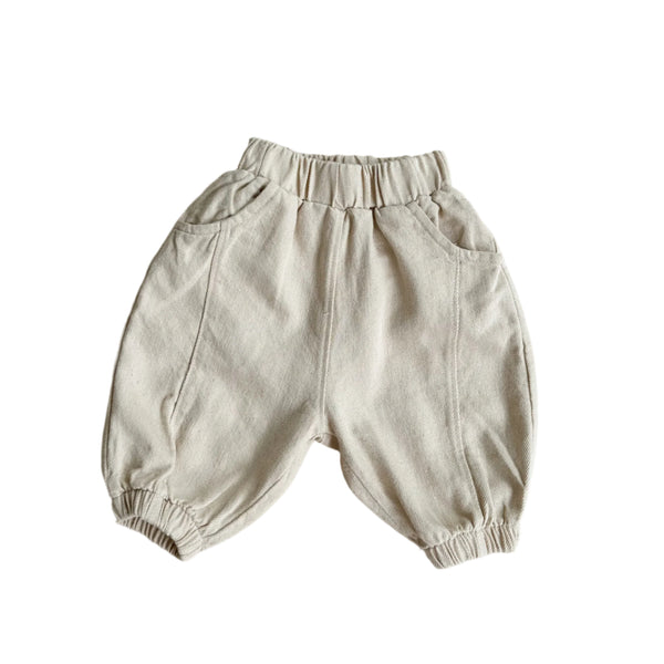 Bebe denim jogger - Natural