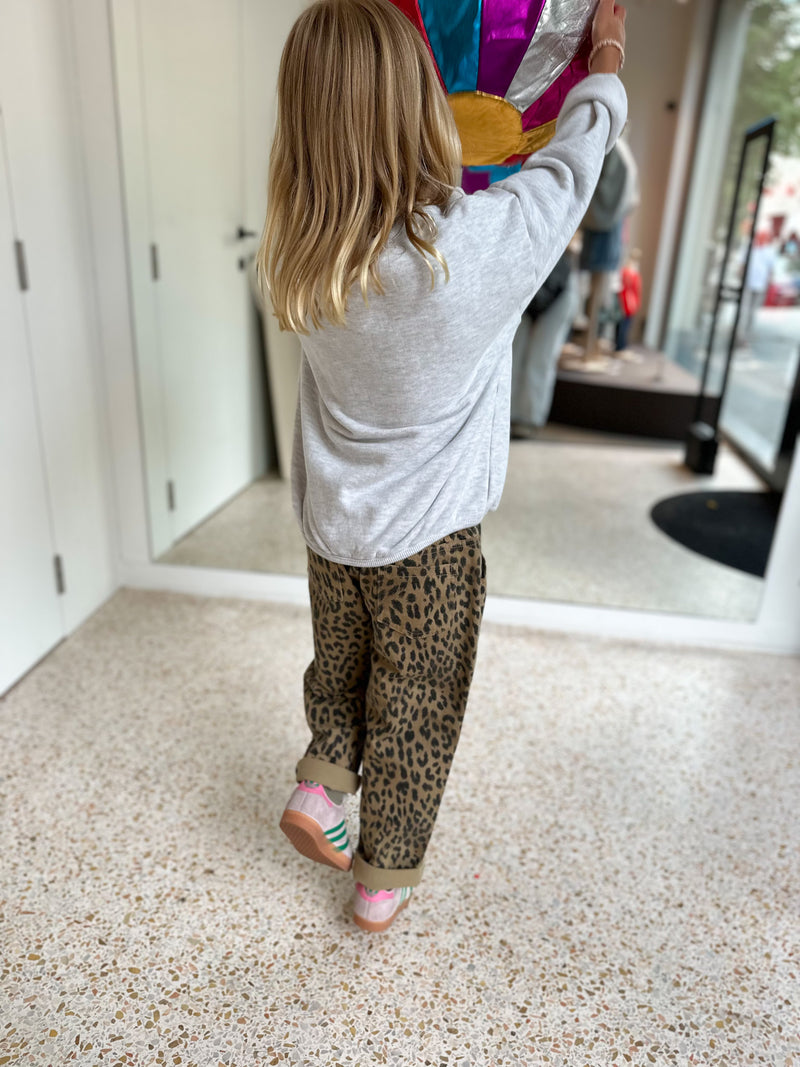 Rafa baggy jeans - Leopard print
