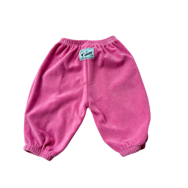 Bebe baggy terry joggers - Pink