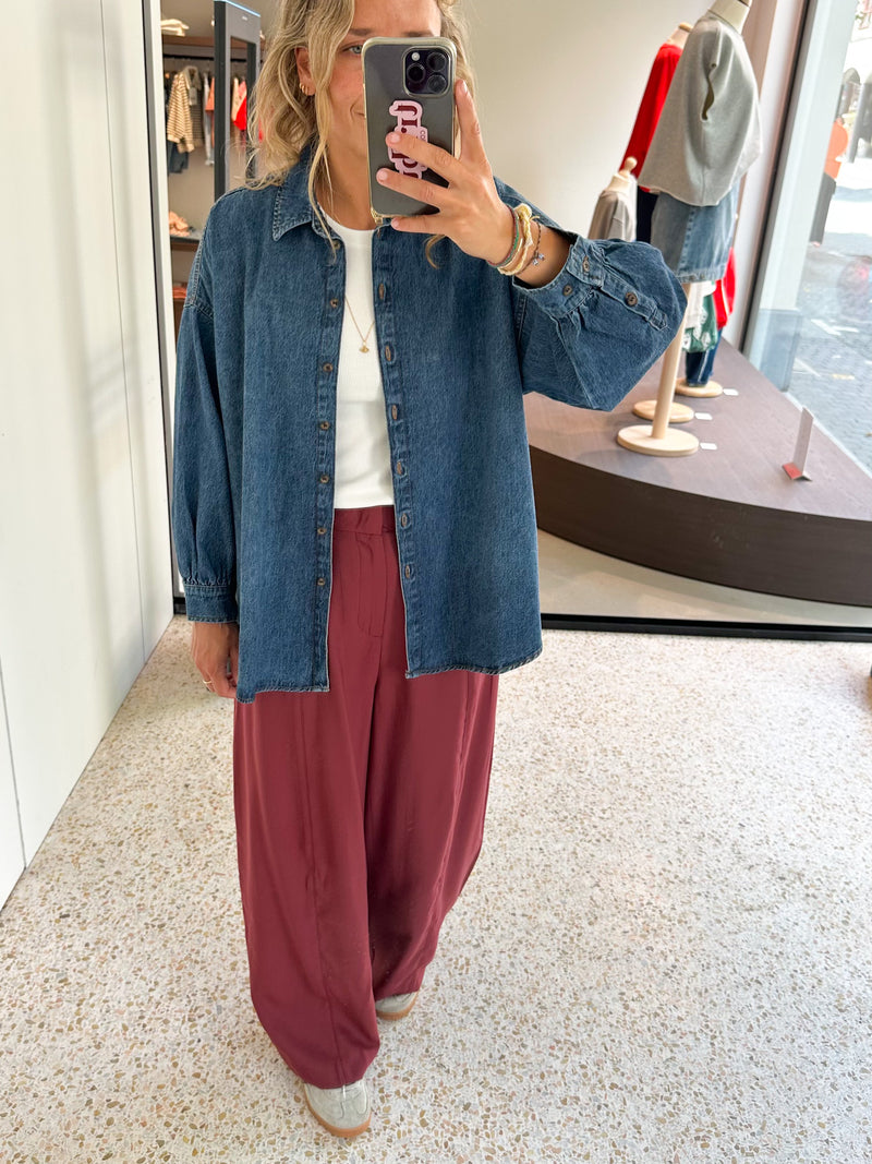 Kelly denim shirt - Blue washing