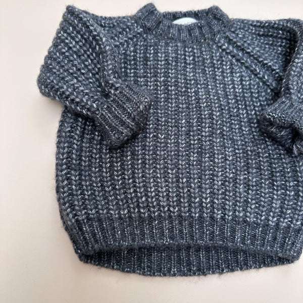Knitted sweater - Charcoal
