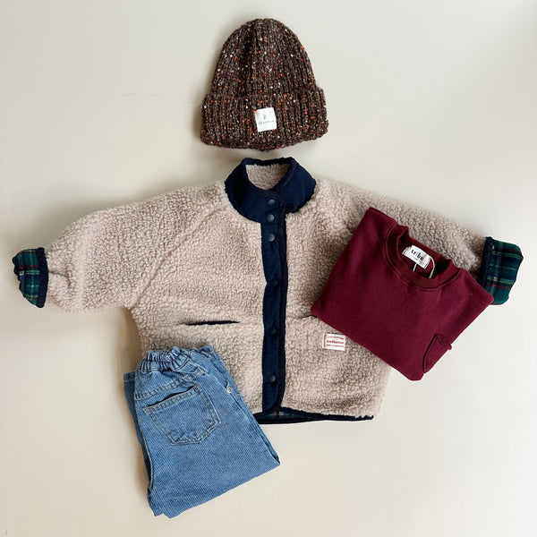 Lala speckle beanie - Brown
