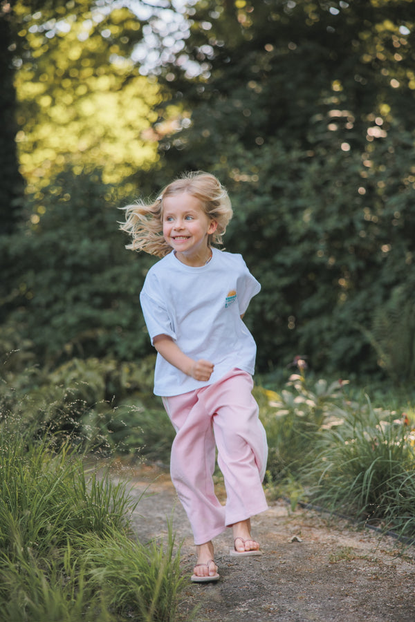Track flowy pants - Pink