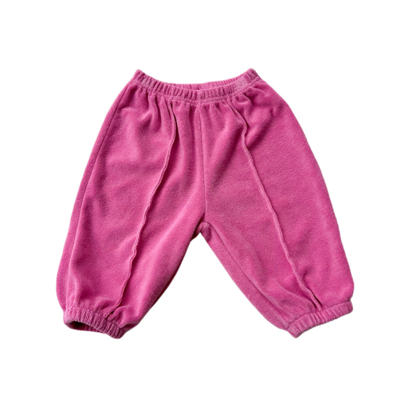 Bebe baggy terry joggers - Pink