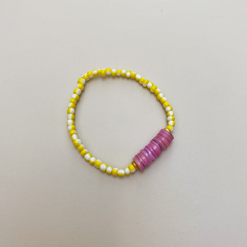 Surfer bracelet  - Yellow