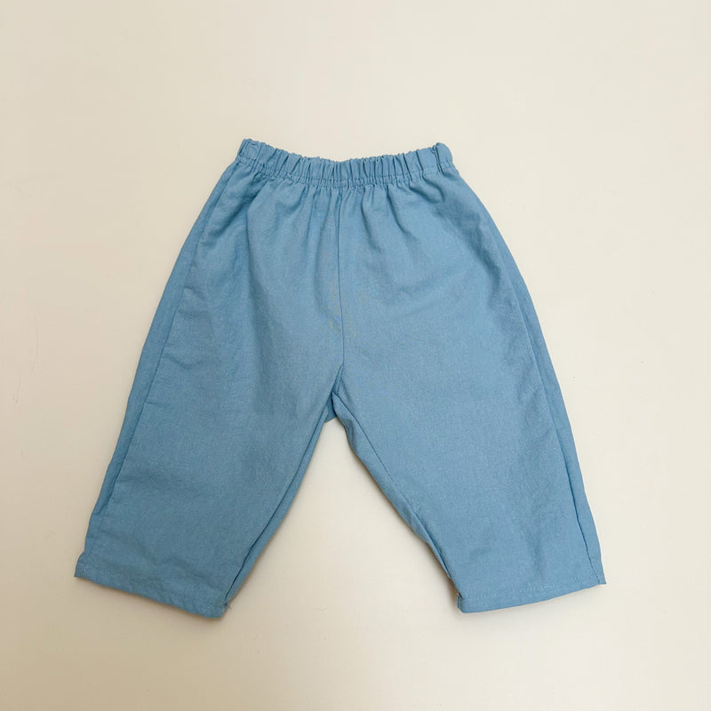 Cotton chino pants - Blue