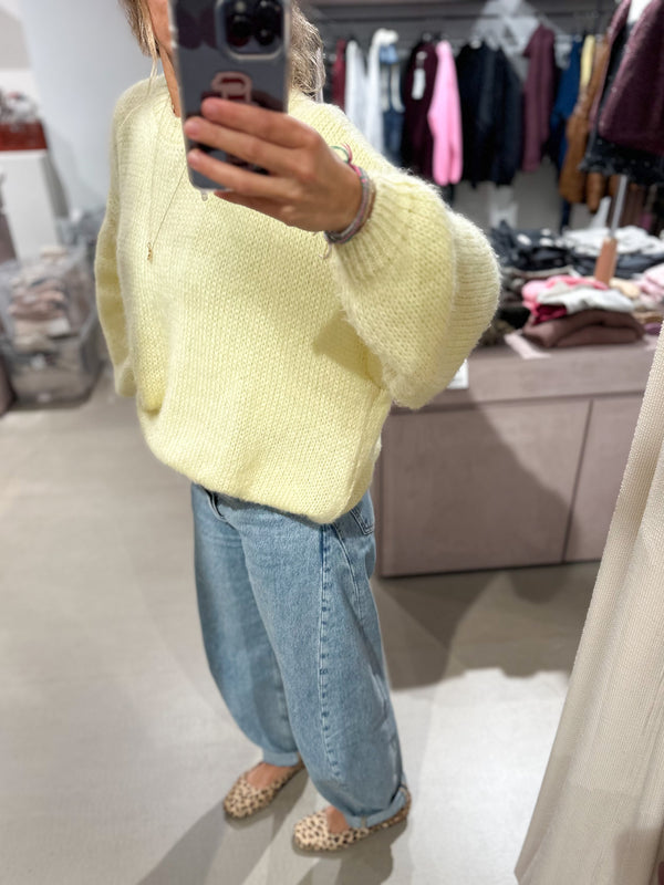 Royal mohair knit - Vanilla
