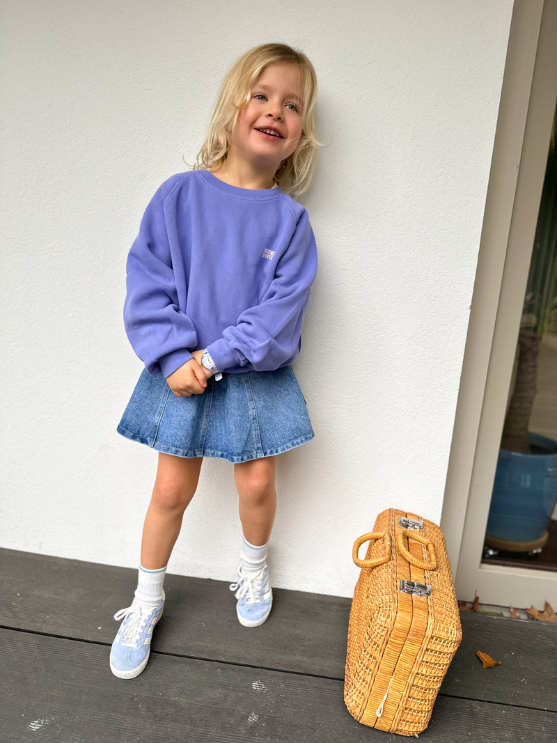 Kids kodytown sweatshirt - Iris vintage