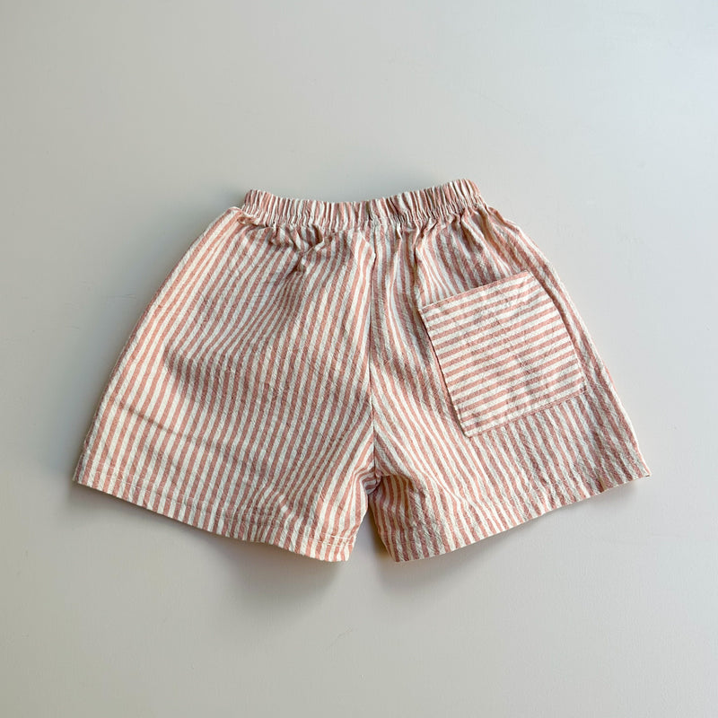 Lala striped shorts - Pink