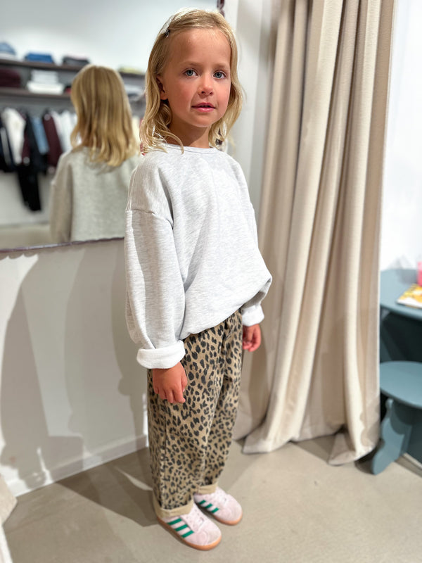 Gigi soft sweatshirt - White melange