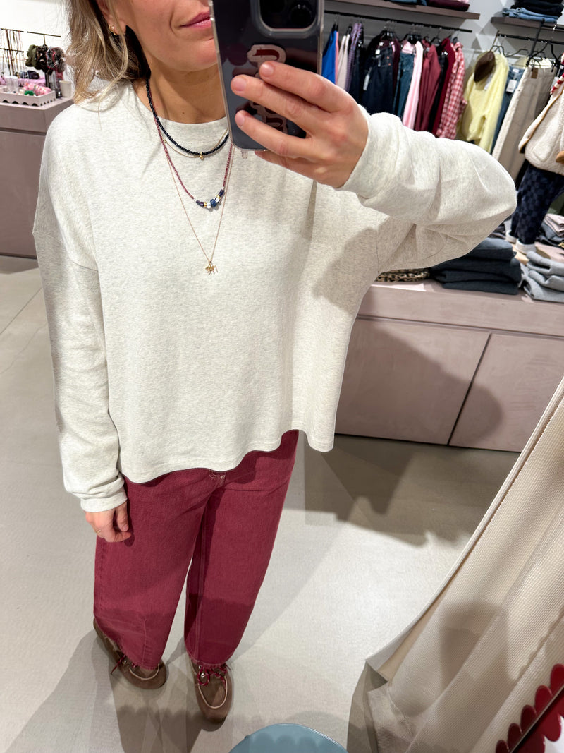 Soft modal tee - Oatmeal