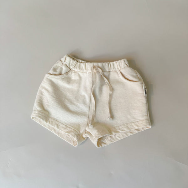 Baby pocket short - Cream