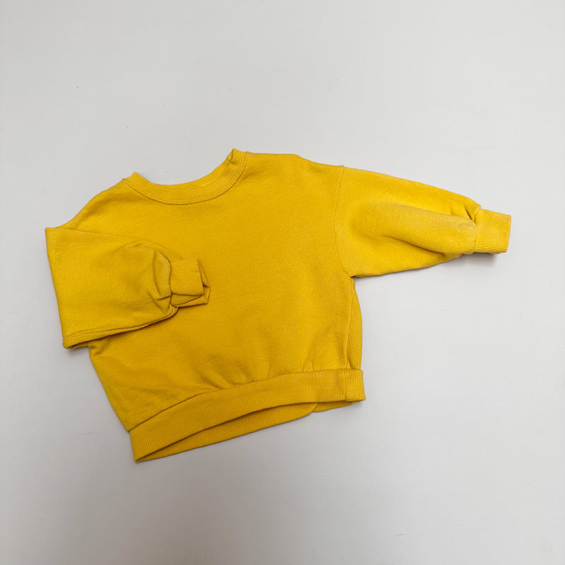 Stitch sweater - Yellow