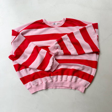 Sue striped sweatshirt - Red/pink