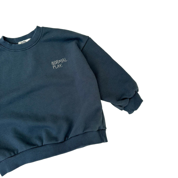 NP sweater - Charcoal navy