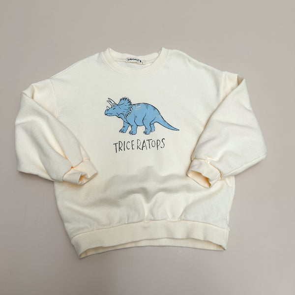 Dino sweatshirt - Cream