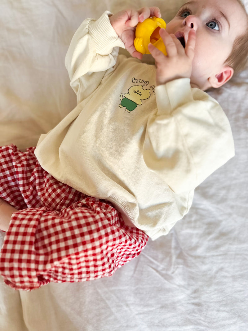 Mini hug sweatshirt - Cream