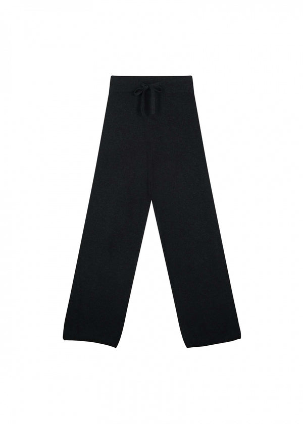 Yarra comfy rib pants - Dark grey