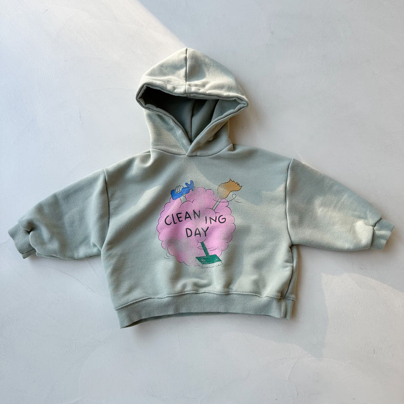 Cleaning day hoodie - Mint