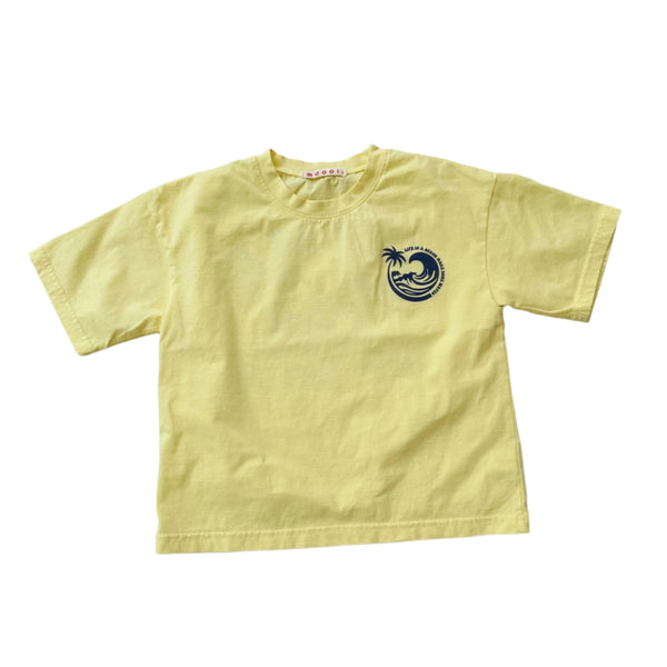 Beach tee - Yellow