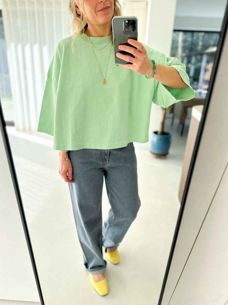 Haayi dad denim - Fog