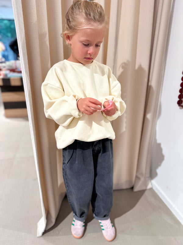Léo baggy jeans - Dark grey washing