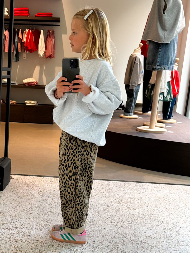 Rafa baggy jeans - Leopard print
