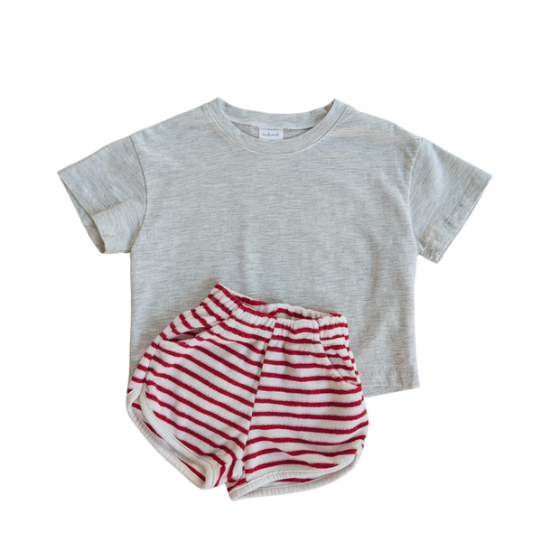 Mel short sleeves tee - Oatmeal