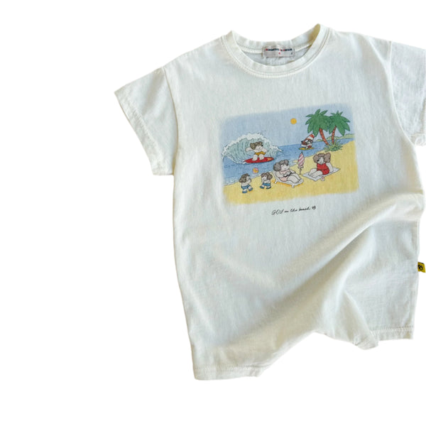 Bebe beach onesie - Cream