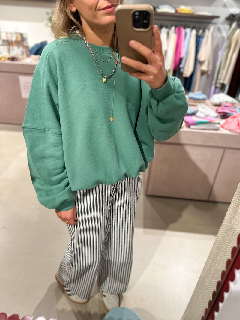 Soft oversized sweater - Green