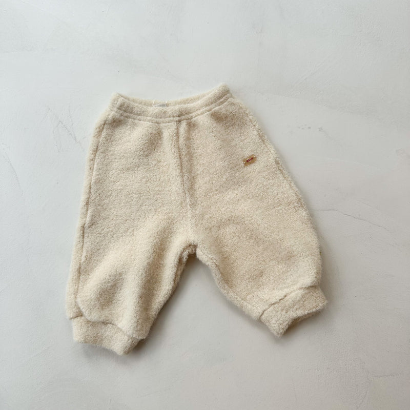 Bebe super soft warm pants - Cream