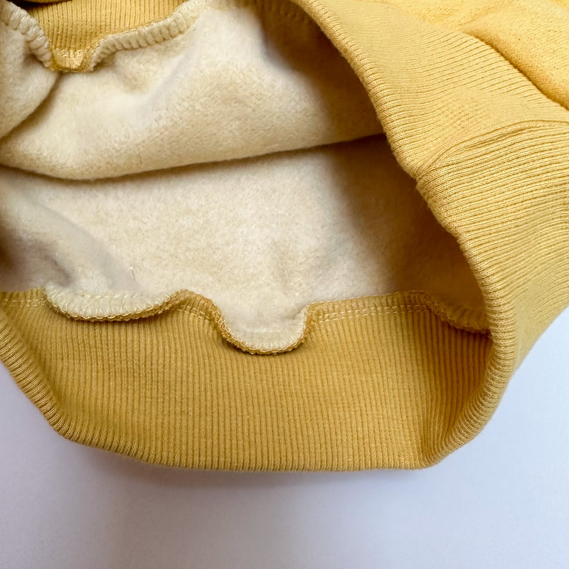 Chunky fleeced sweatshirt - Yellow