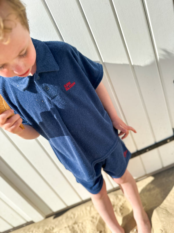 Polo terry set - Navy