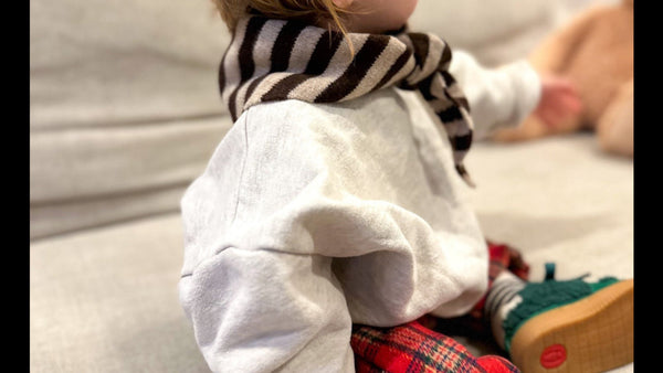 Soft flannel tartan pants - Red