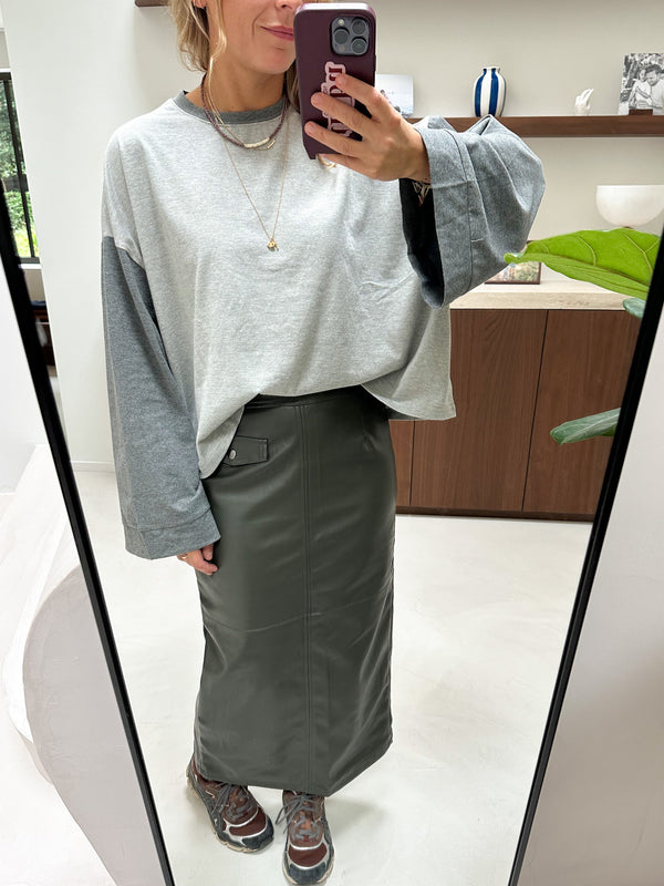 Mick Skirt  - Khaki