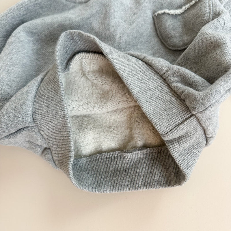 Lou pocket sweatshirt - Grey melange