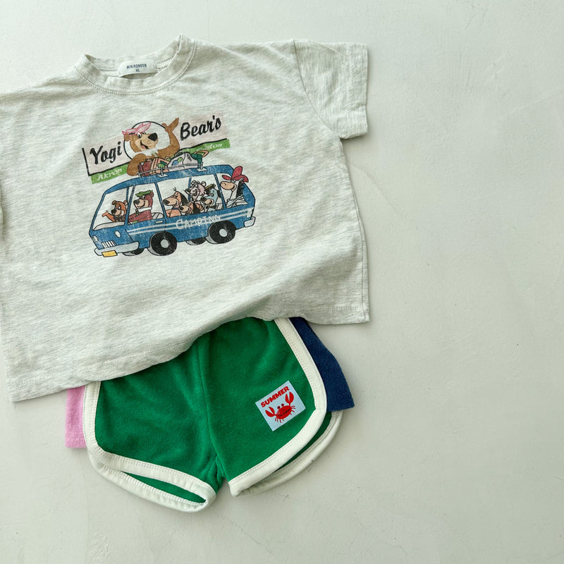 Yogi bear tee - Oatmeal