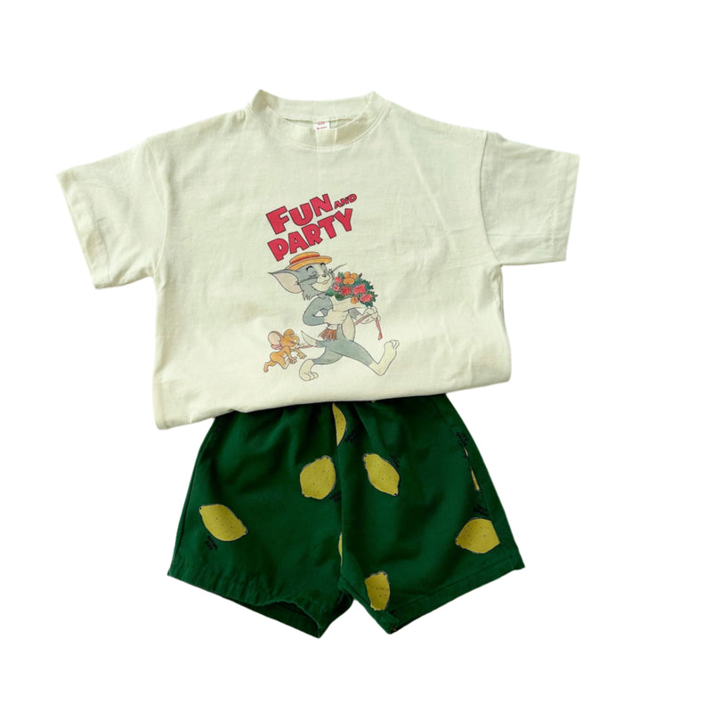 NP lemon shorts - Green
