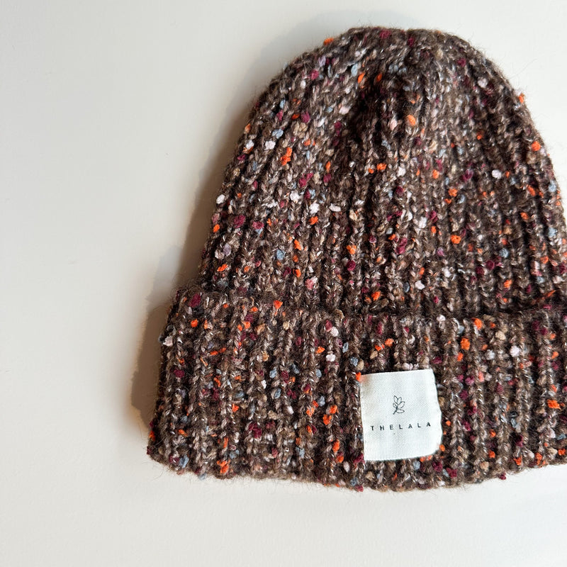 Lala speckle beanie - Brown