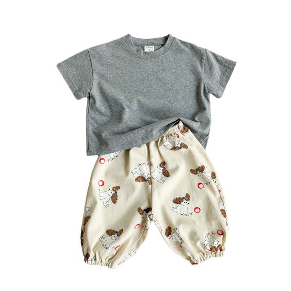 Bebe play puppy pants - Cream