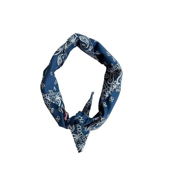 Paisley scarf - Blue